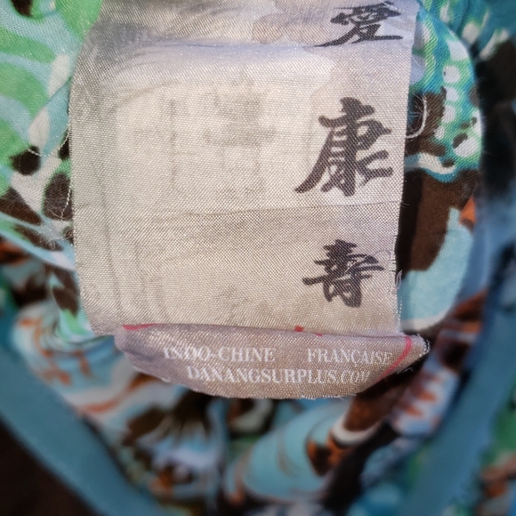 Da-Nang M Blue Floral Tank - Picture 7 of 8